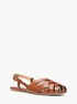 Irene Woven Leather Slingback Sandal michael kors irene woven leather slingback sandal