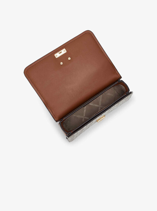 michael kors delancey small empire monogram crossbody bag