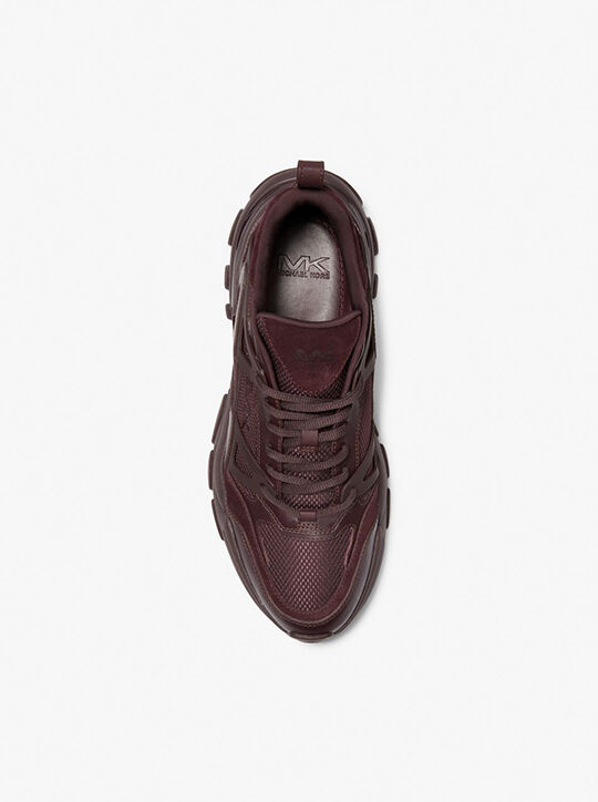 Nick Leather and Mesh Trainer