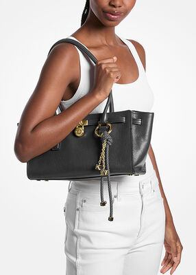 michael kors hamilton moderne small leather satchel