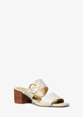 michael kors vera mid heel sandal