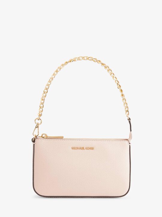 michael kors leather chain wallet