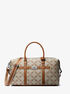 Henry Empire Logo Jacquard Duffel Bag michael kors henry empire logo jacquard duffel bag