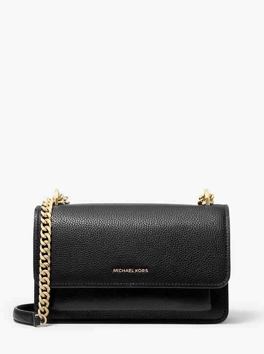 Claire Large Pebbled Leather Convertible Shoulder Bag michael kors claire large pebbled leather convertible shoulder bag