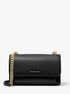 Claire Large Pebbled Leather Convertible Shoulder Bag michael kors claire large pebbled leather convertible shoulder bag