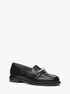 michael kors dina leather loafer