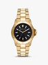 Slim Everest Gold-Tone Watch michael kors slim everest gold tone watch