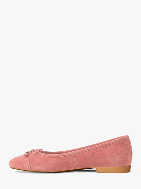 michael kors piper flex suede ballet flat