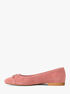 michael kors piper flex suede ballet flat