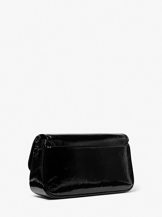 michael kors حقيبة كتف باركر جلد لامع