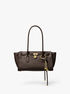 Hamilton Moderne Small Leather Satchel michael kors hamilton moderne small leather satchel