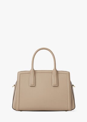 michael kors laila medium leather satchel