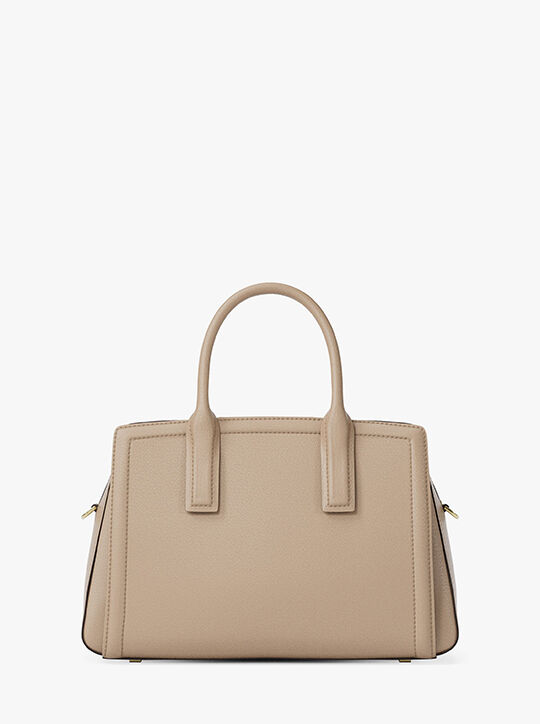 michael kors laila medium leather satchel