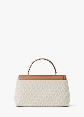 michael kors حقيبة تريبيكا صغيرة جدًا بشعار الماركة