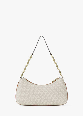 michael kors nolita medium signature logo chain pochette