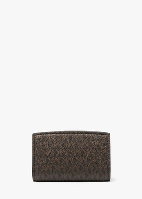 michael kors bryant medium signature logo wallet