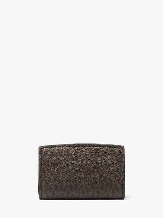 Bryant Medium Signature Logo Wallet michael kors bryant medium signature logo wallet