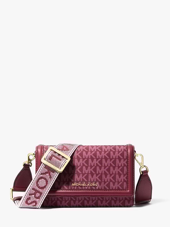 حقيبة كروس جيت سيت منسوجة صغيرة مطبوعة للهواتف الذكية michael kors حقيبة كروس جيت سيت منسوجة صغيرة مطبوعة للهواتف الذكية