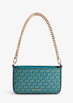 michael kors bryant small signature logo convertible pochette