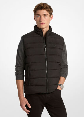michael kors glendale quilted nylon vest