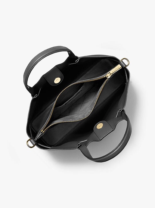 حقيبة كارسون الجلدية متوسطة الحجم michael kors حقيبة كارسون الجلدية متوسطة الحجم