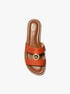 michael kors erin leather sandal