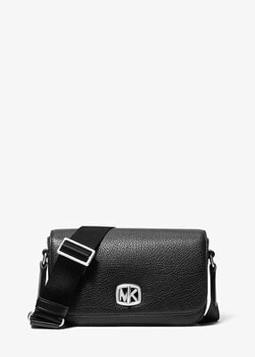 michael kors bryant small leather crossbody bag