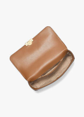 michael kors tribeca large signature logo shoulder bag