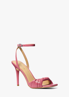 michael kors kiana leather sandal