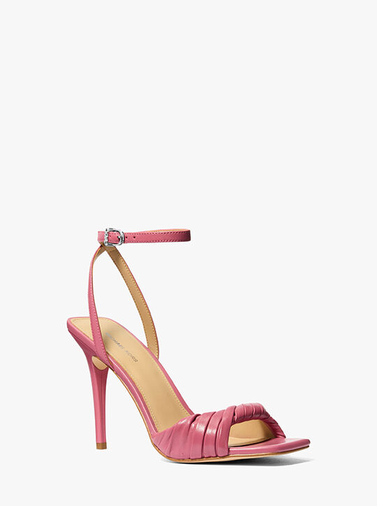 michael kors kiana leather sandal