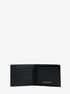 Harrison Crossgrain Leather Billfold Wallet with Passcase michael kors harrison crossgrain leather billfold wallet with passcase