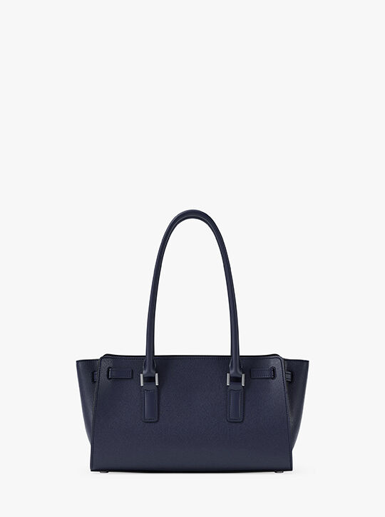 michael kors hamilton moderne small leather satchel