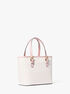 Jet Set Travel Extra-Small Logo Top-Zip Tote Bag michael kors jet set travel extra small logo top zip tote bag
