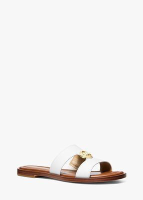 michael kors erin leather sandal
