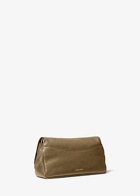 michael kors bryant large textured leather convertible shoulder bag