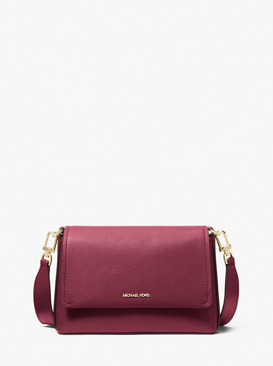 michael kors nessa small leather crossbody bag