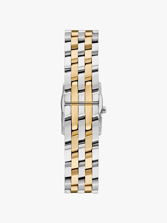ساعة مايكرو جورجي ثنائية اللون michael kors ساعة مايكرو جورجي ثنائية اللون