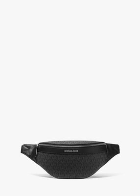 michael kors greyson logo sling pack