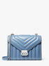 michael kors whitney medium quilted shoulder bag