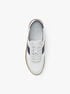 michael kors kaycee signature logo stripe sneaker