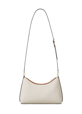 michael kors sammy medium signature logo convertible shoulder bag