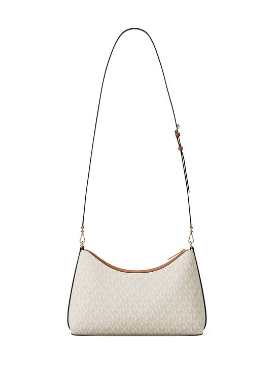michael kors sammy medium signature logo convertible shoulder bag