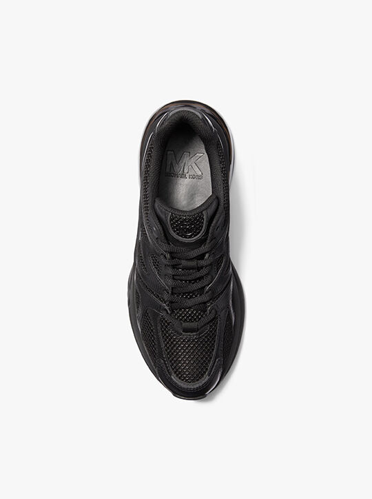 Kit Extreme Mesh and Leather Trainer | Michael Kors Official Website