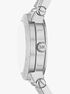 Petite Billie Frosted Silver-Tone Watch michael kors petite billie frosted silver tone watch