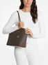 Marilyn Medium Signature Logo Tote Bag michael kors marilyn medium signature logo tote bag