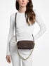 Bryant Small Logo Embossed Suede Convertible Crossbody Bag michael kors bryant small logo embossed suede convertible crossbody bag