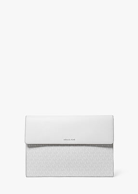 michael kors jet set signature logo laptop case