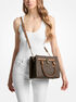 michael kors hamilton moderne small signature logo crossbody bag