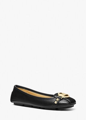 michael kors fulton faux leather moccasin