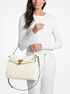 michael kors hamilton moderne large textured leather slouchy satchel